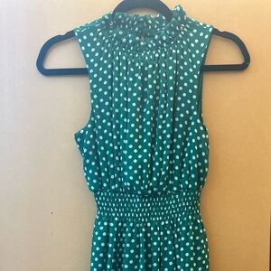 Green Polka Dot Dress